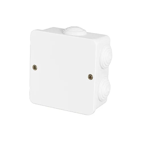 Nadgradna razvodna kutija bela 80x80mm