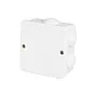 Nadgradna razvodna kutija bela 80x80mm