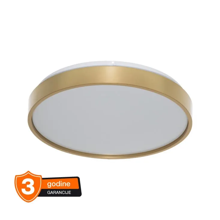 Osram LED plafonjera 18W 4000K IP20 zlatna