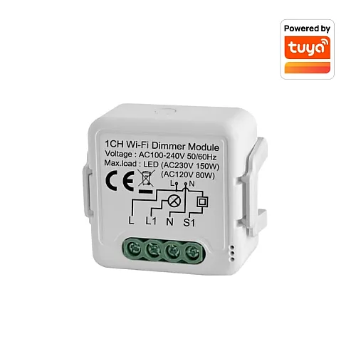 Wi-Fi smart dimer-modul, 150W WFM-DM01