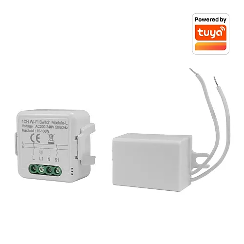 Wi-Fi smart prekidač-modul bez N provodnika, 100W WFM-SW01