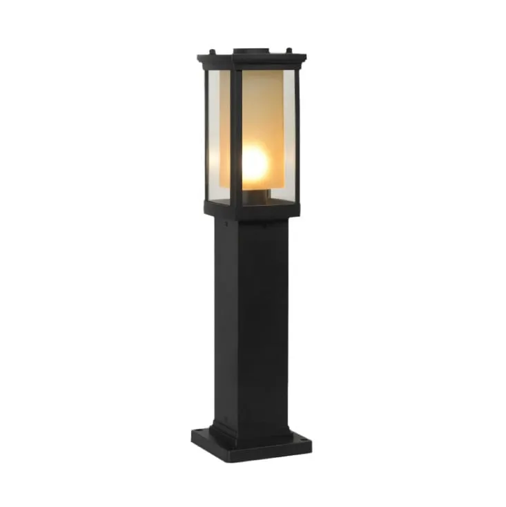 Stubni fenjer 1xE27 IP44 crni E250502