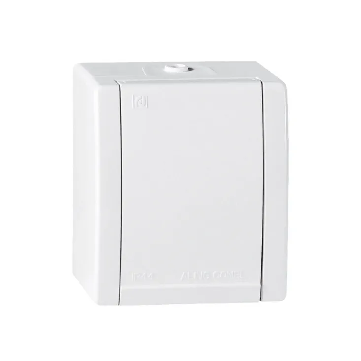 Dvopolna utičnica bela 16A 250V IP44 ALC2411.00
