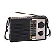 Solarni prenosni Bluetooth radio prijemnik 5510S NS-5510S