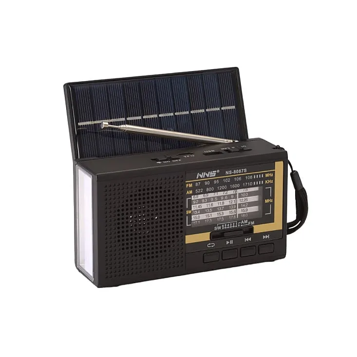 Solarni prenosni Bluetooth radio prijemnik 8087S NS-8087S