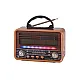 Prenosni retro RGB Bluetooth radio 7068BT/B NS-7068BT/B