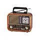 Prenosni retro RGB Bluetooth radio + sat 7778BT NS-7778BT
