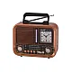 Prenosni retro RGB Bluetooth radio + sat 7778BT/B NS-7778BT/B