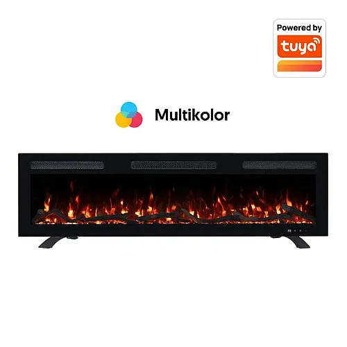 Prosto smart el. 50" 3u1 multikolor s. kamin 1800W EK50G15/WF