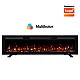 Prosto smart el. 60" 3u1 multikolor s. kamin 1800W EK60G15/WF