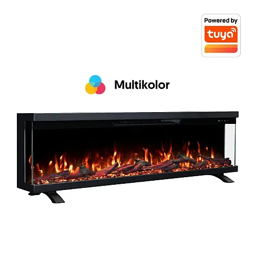 Prosto smart elekt. panorama 50" 3u1 kamin 1800W EK50P15/WF