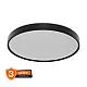 Osram LUXO crna LED plafonjera 24W 6500K IP20 4099854651281E