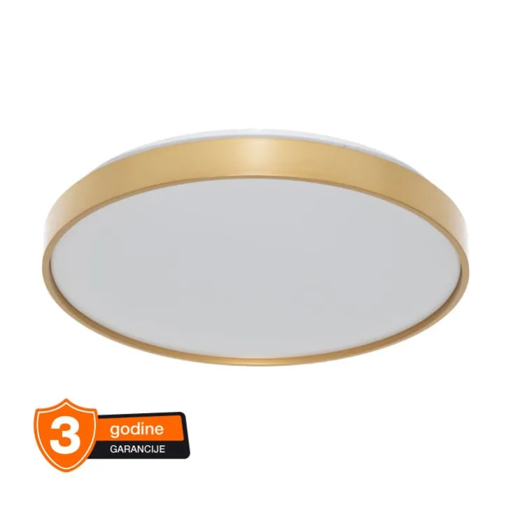 Osram LUXO zlatna LED plafonjera 24W 6500K IP20