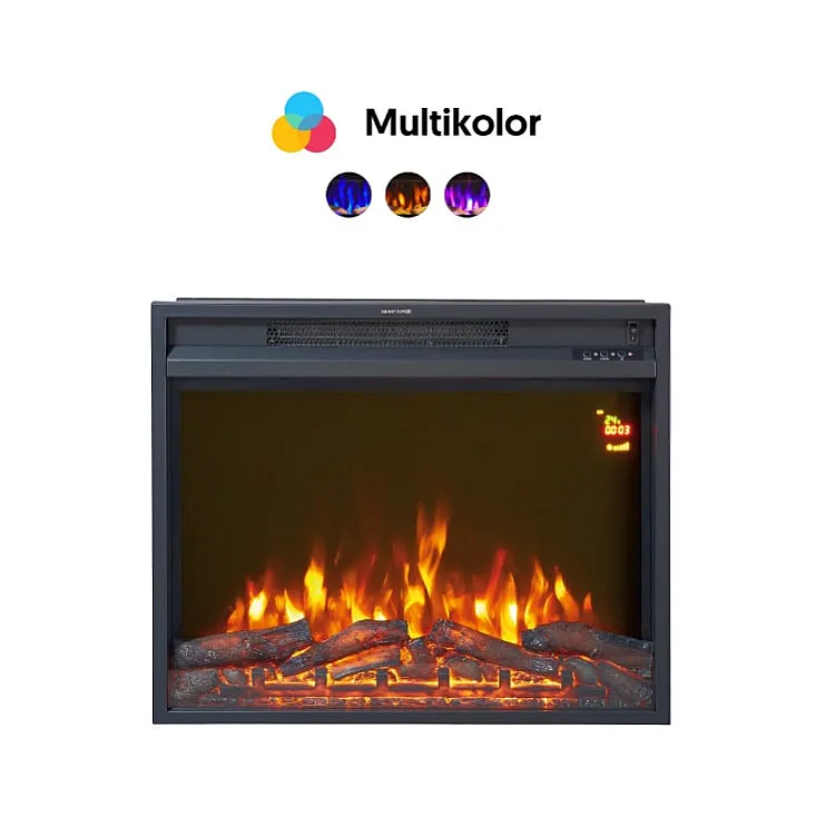 Prosto električni ugradni kamin 26" 2000W 3 boje EK26U3L