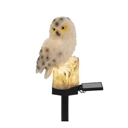 Solarna baštenska lampa "sova"