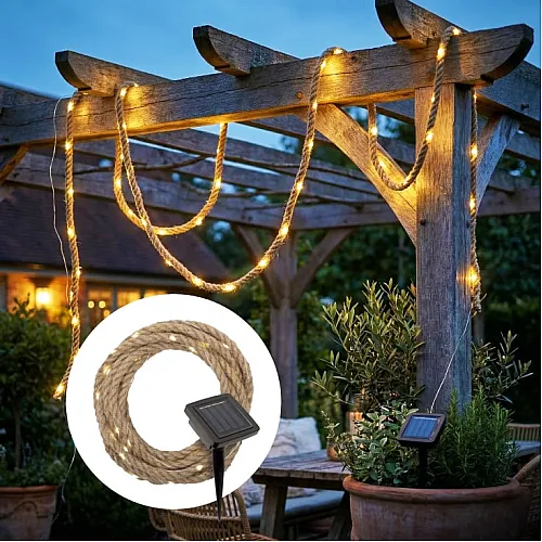 Solarni LED niz konopac 5m 52 LED MXROPE