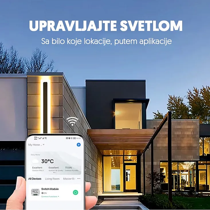 Wi-Fi smart dimer-modul, 150W WFM-DM01