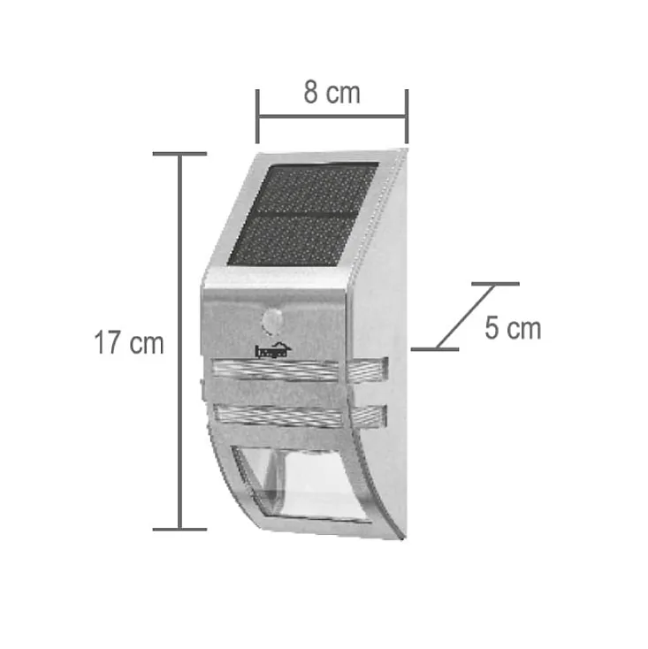 Nazidna solarna lampa sa senzorom pokreta FLP30SOLAR