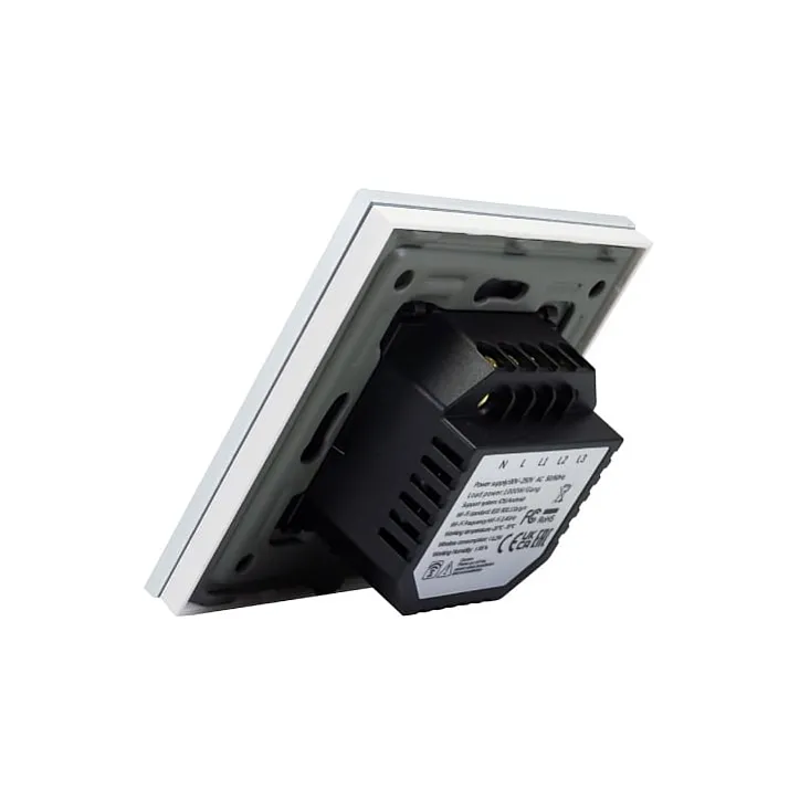 Wi-Fi smart prekidač svetla sa N provodnikom 2x5A WFPS-N02/WH