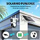 IP Wi-Fi solarna kamera sa dva objektiva, AOV 4MP WFIP-4094S