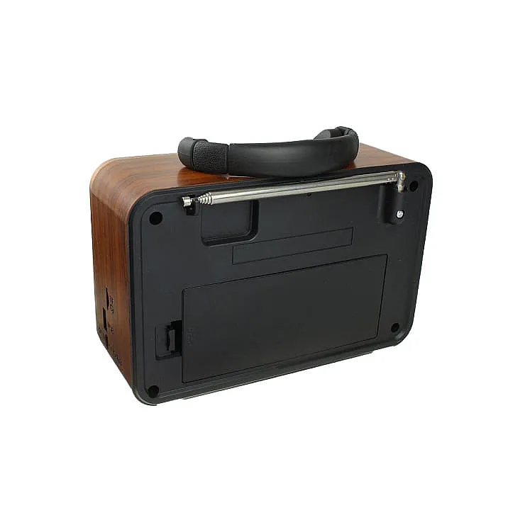 Prenosni retro RGB Bluetooth radio 7068BT/B NS-7068BT/B