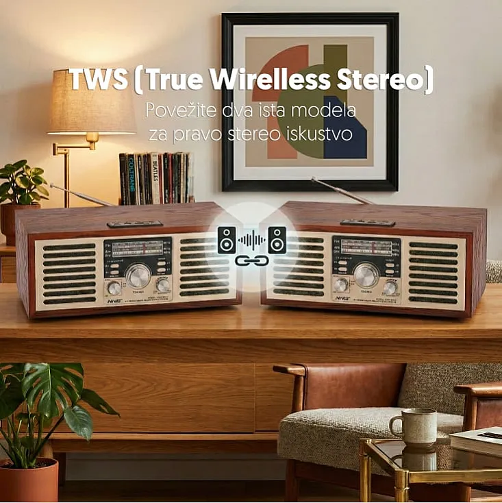 Retro Bluetooth radio 6686BT NS-6686BT