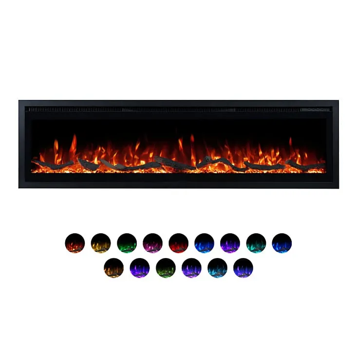 Prosto smart elekt. 50" 3u1 multikolor kamin 1800W EK50M15/WF