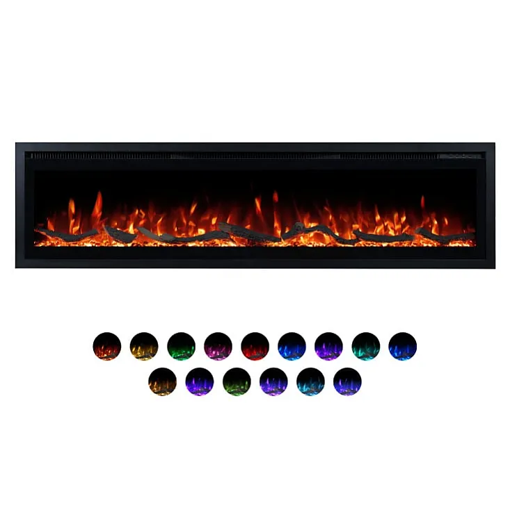 Prosto smart elekt. 60" 3u1 multikolor kamin 1800W EK60M15/WF