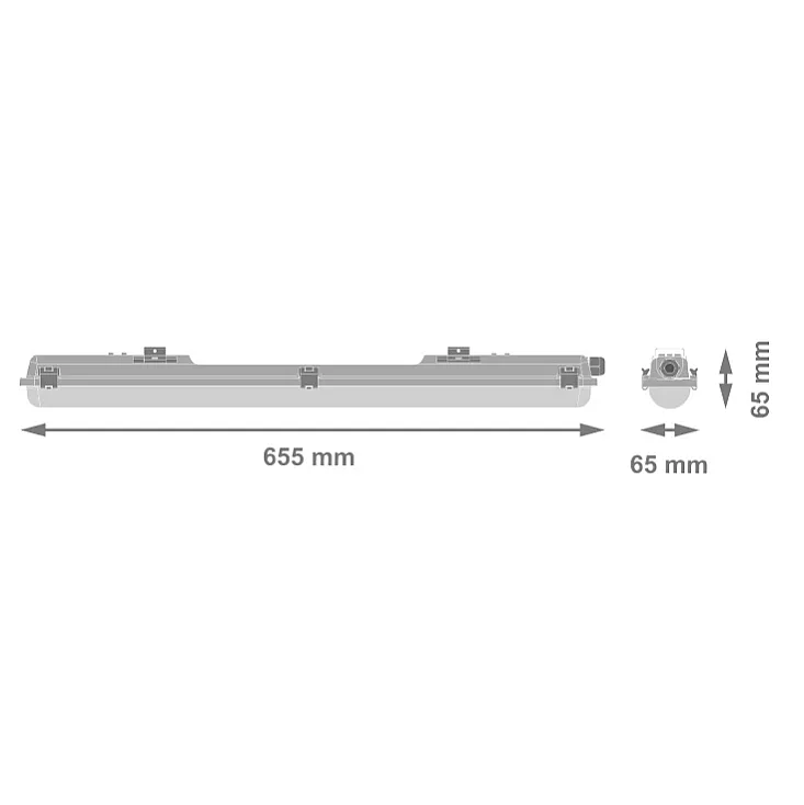 Ledvance armatura za LED cev 60cm IP65 4099854463730E