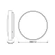 Osram LUXO crna LED plafonjera 24W 6500K IP20 4099854651281E