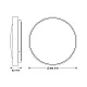 Osram LUXO crna LED plafonjera 36W 6500K IP20 4099854651533E