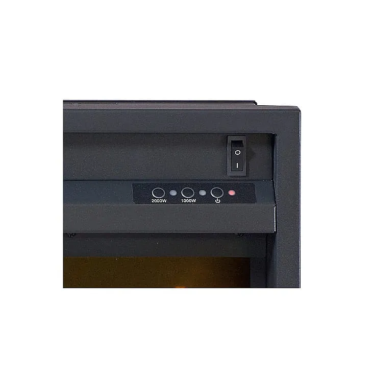 Prosto električni ugradni kamin 26" 2000W 3 boje EK26U3L