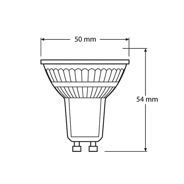 LED sijalica 4000K 6.9W GU10 120° Osram VAL 4058075096721E