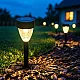 Solarna baštenska lampa 121x110x485 mm MX657