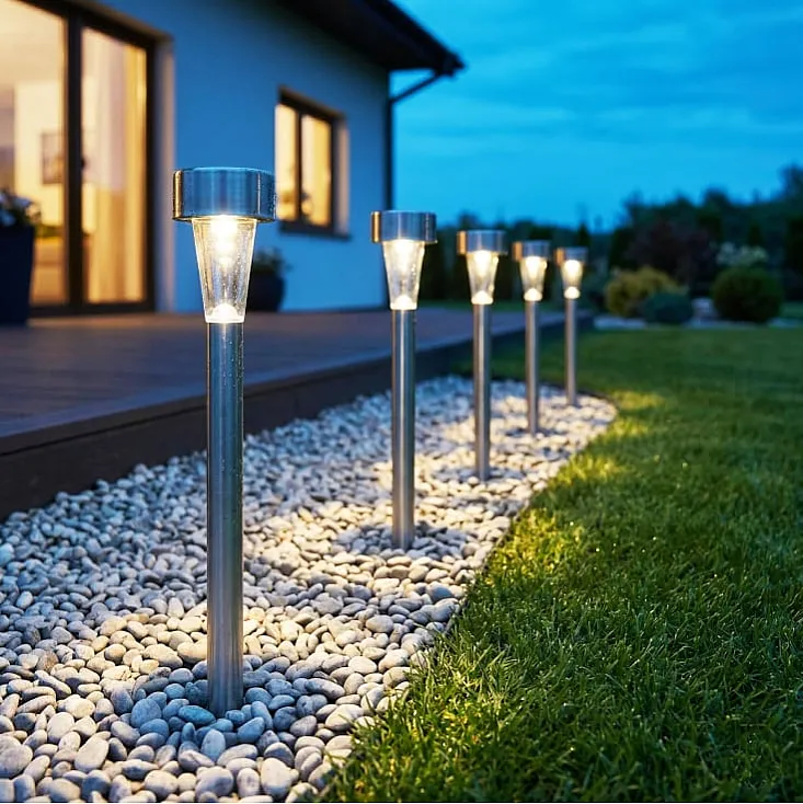 Solarna baštenska lampa 55x395 mm MX843