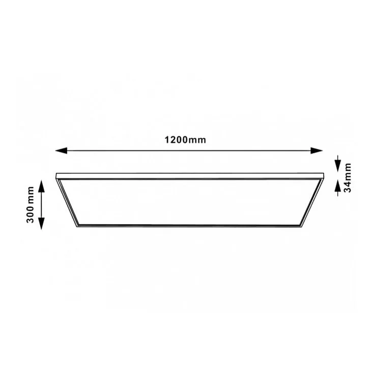 LED panel 48W, promenljiva boja svetla, 300x1200 KNS5-48W