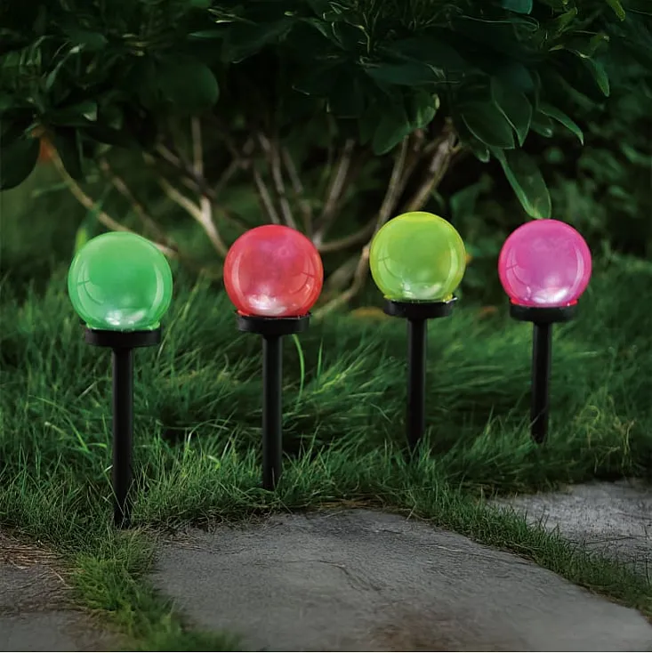 Solarna baštenska lampa u više boja ML-GS034