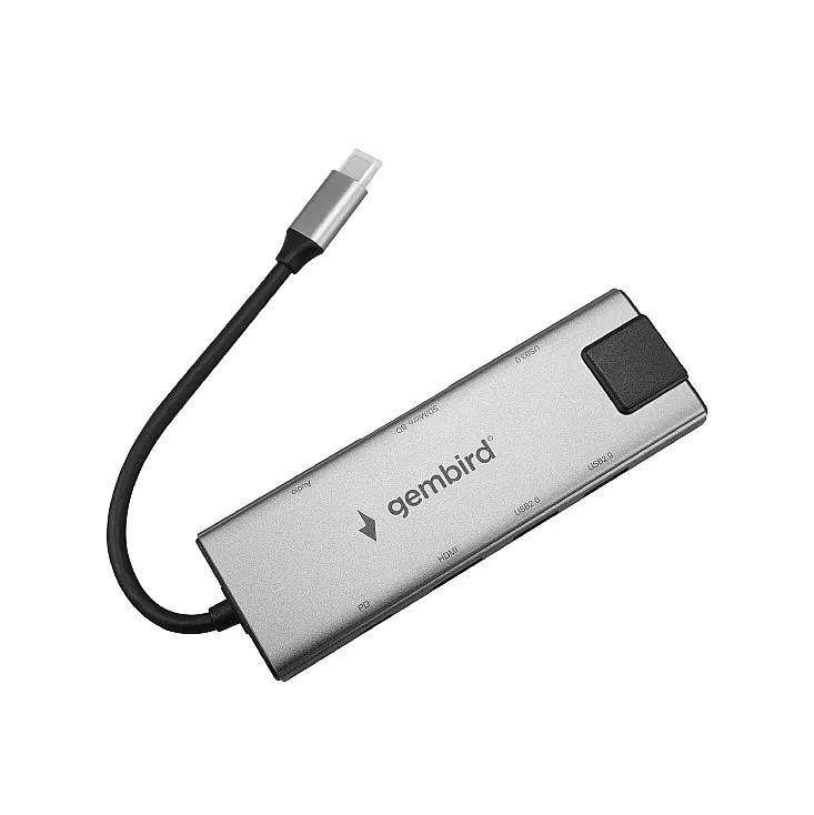 USB HUB 9u1 A-CM-COMBO9-06