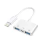 Adapter Lightning na USB + Lightning E11-354