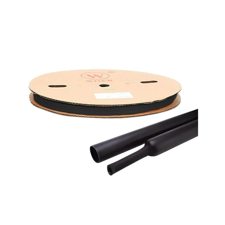 Termoskupljajući bužir 10mm crni 100m DRS10-5/BK-100