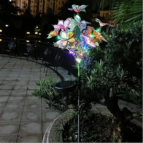 Solarna baštenska lampa "leptiri" 20405-5824