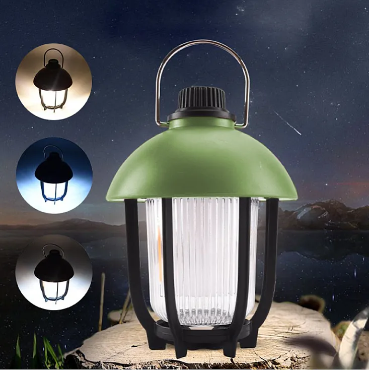 Prenosna LED punjiva lampa zelena 17417-5905GR