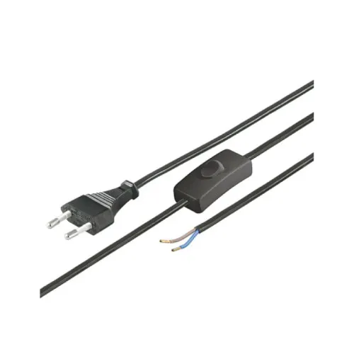 Strujni kabel sa prekidačem 2,0m N2K-2/BK