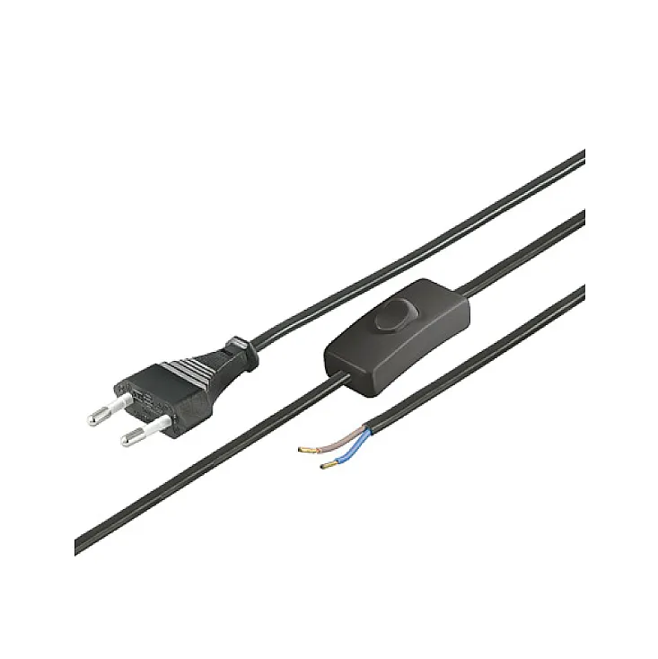 Strujni kabel sa prekidačem 2,0m N2K-2/BK