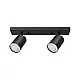 Braytron crna spot lampa 2xGU10 BH04-00821