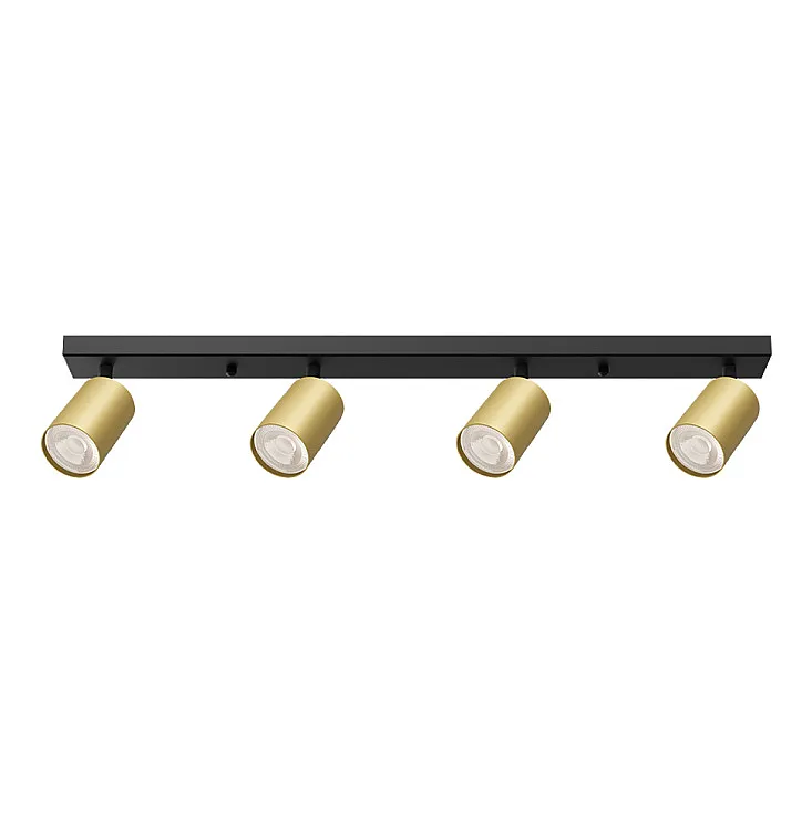 Braytron zlatna spot lampa 4xGU10 BH04-00846