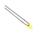 LED dioda difuzna žuta 5 mm LEDDIO5ZUT
