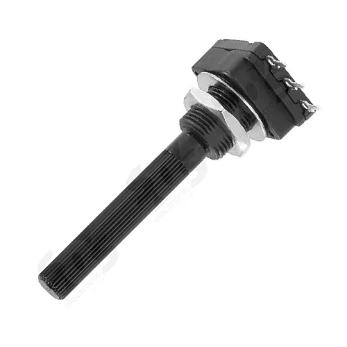 Mono potenciometar 100R LIN. 6mm PIHER PC16MLE100