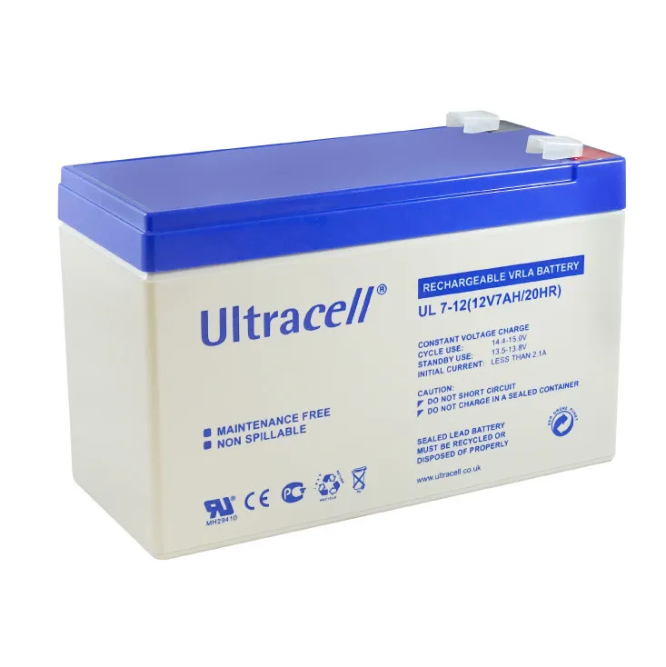 Žele akumulator Ultracell 7 Ah 12V/7,0-Ultracell