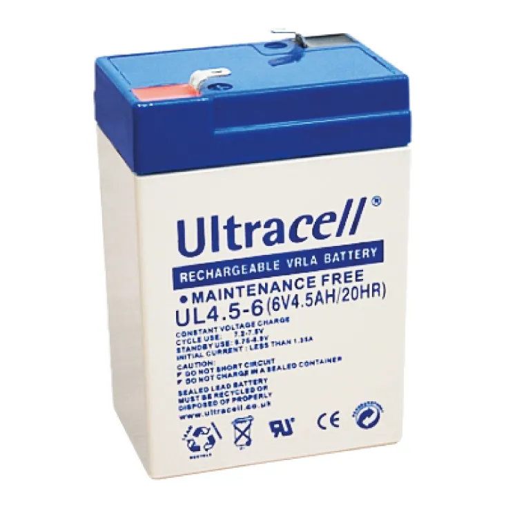Žele akumulator Ultracell  4,5 Ah 6V/4,5-Ultracell